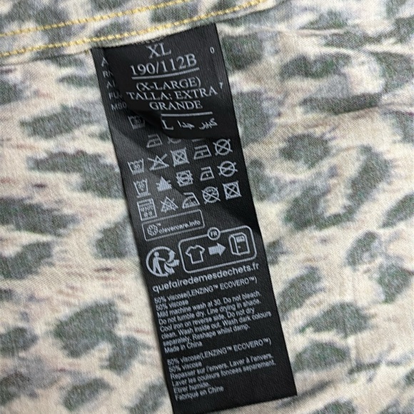 NWT ALLSAINTS Fuji Shirt in Meadow Yellow - Picture 8 of 8